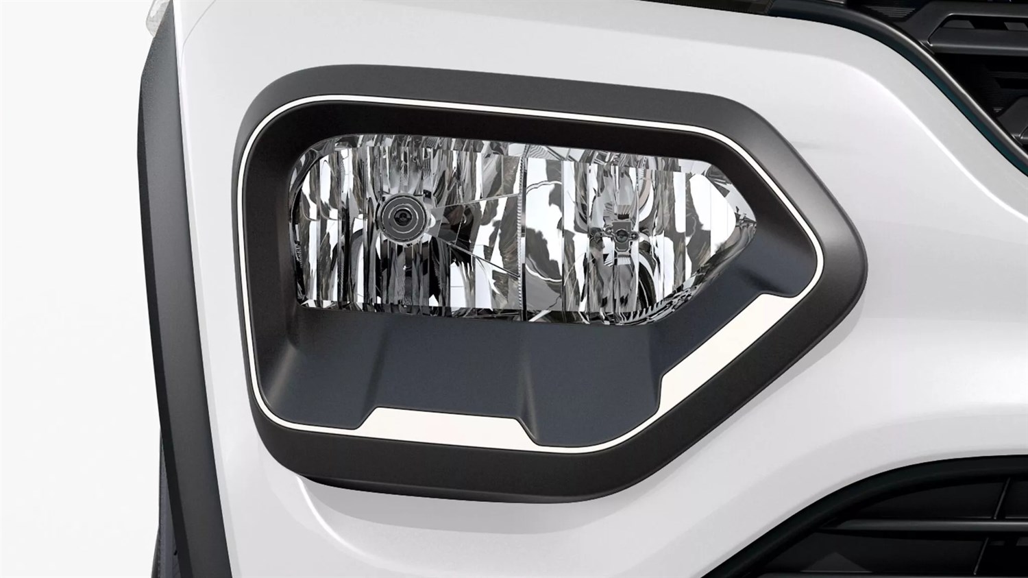 White Climber exterior front light