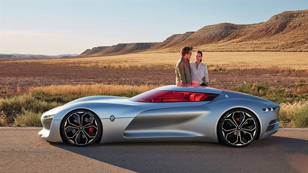 Renault TREZOR Concept Exterior Front View