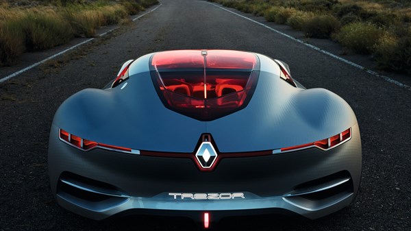 Renault TREZOR Concept Exterior Design Top